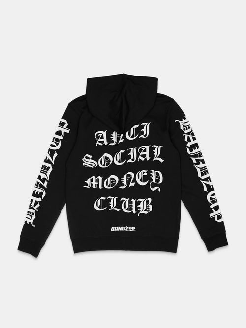 Anti-Social Money Club Zip Hoodie | BANDZUP